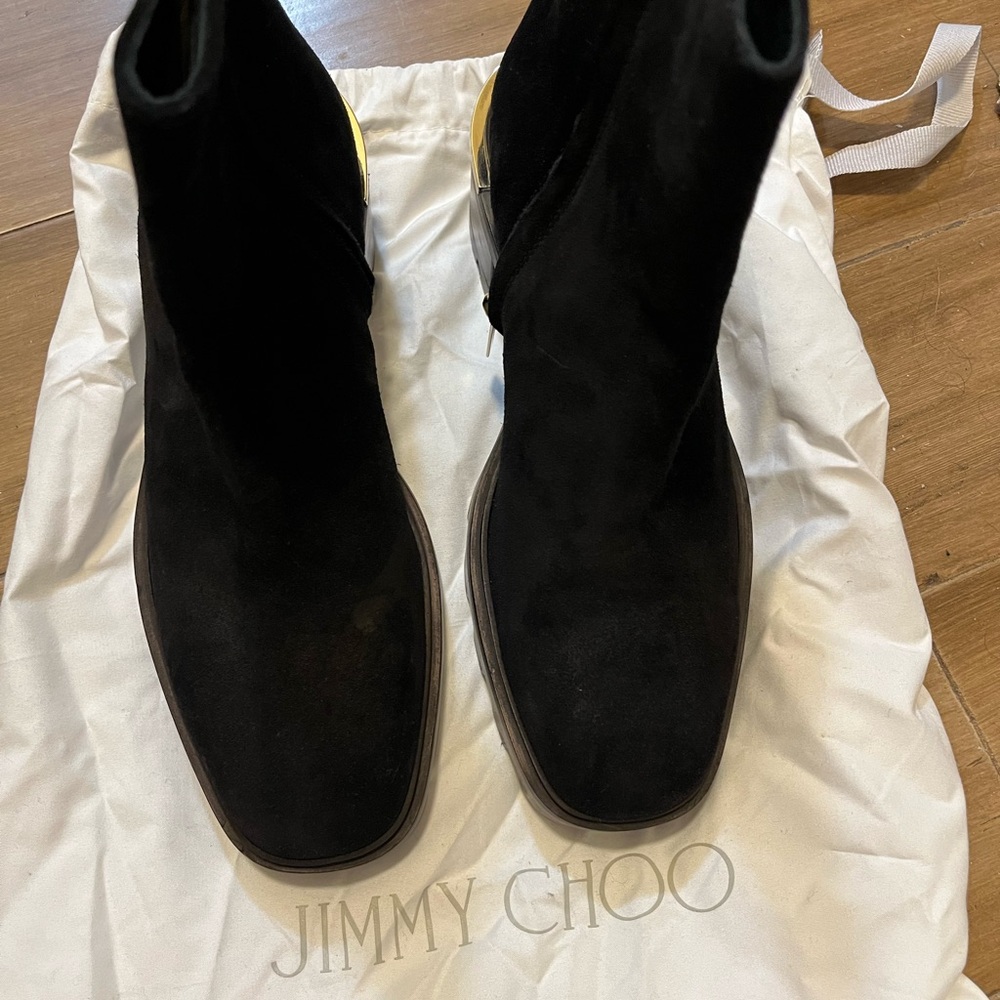 Black Jimmy Choo ankle boots